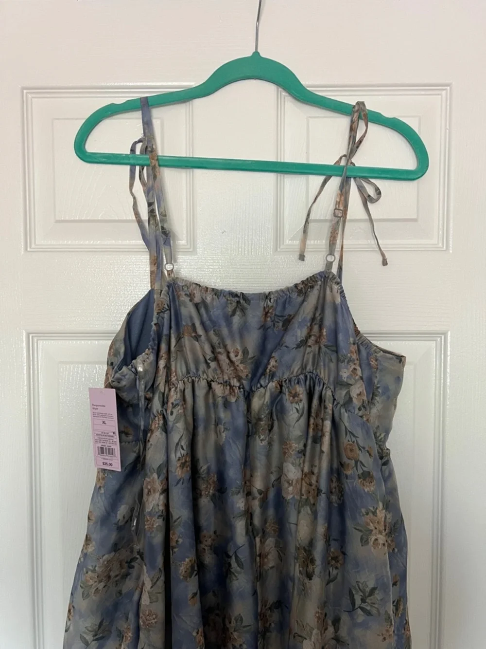 wild fable Blue Floral Maxi Dress - Picture 6 of 7